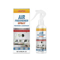 A single 237ml spray bottle of clear liquid air freshener with a menthol-infused formula.