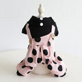 Shoulder strap lapel pet clothing in cloth material with size options from XS to XL