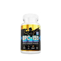 Body energy supplement capsules bottle with natural ingredients for nutritional support
