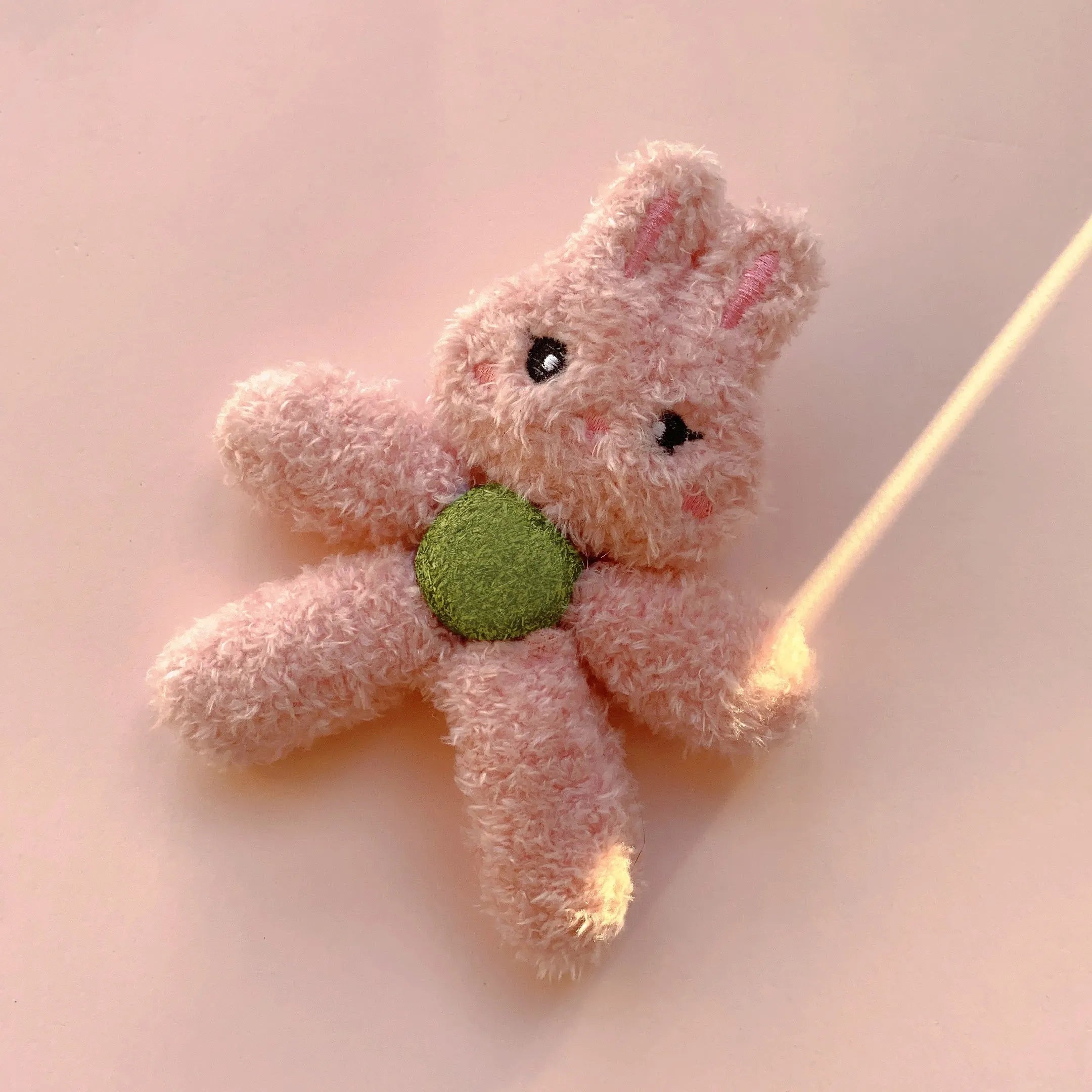 Edible catnip ball chewing toy for kittens in animal designs with cat grass filling