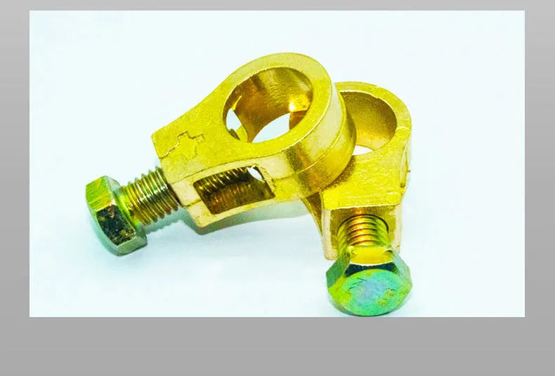 Pure copper car battery wiring clamp with battery head connection