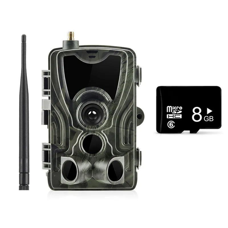 HC801M outdoor camouflage surveillance camera with wide-angle lens on waterproof ABS housing