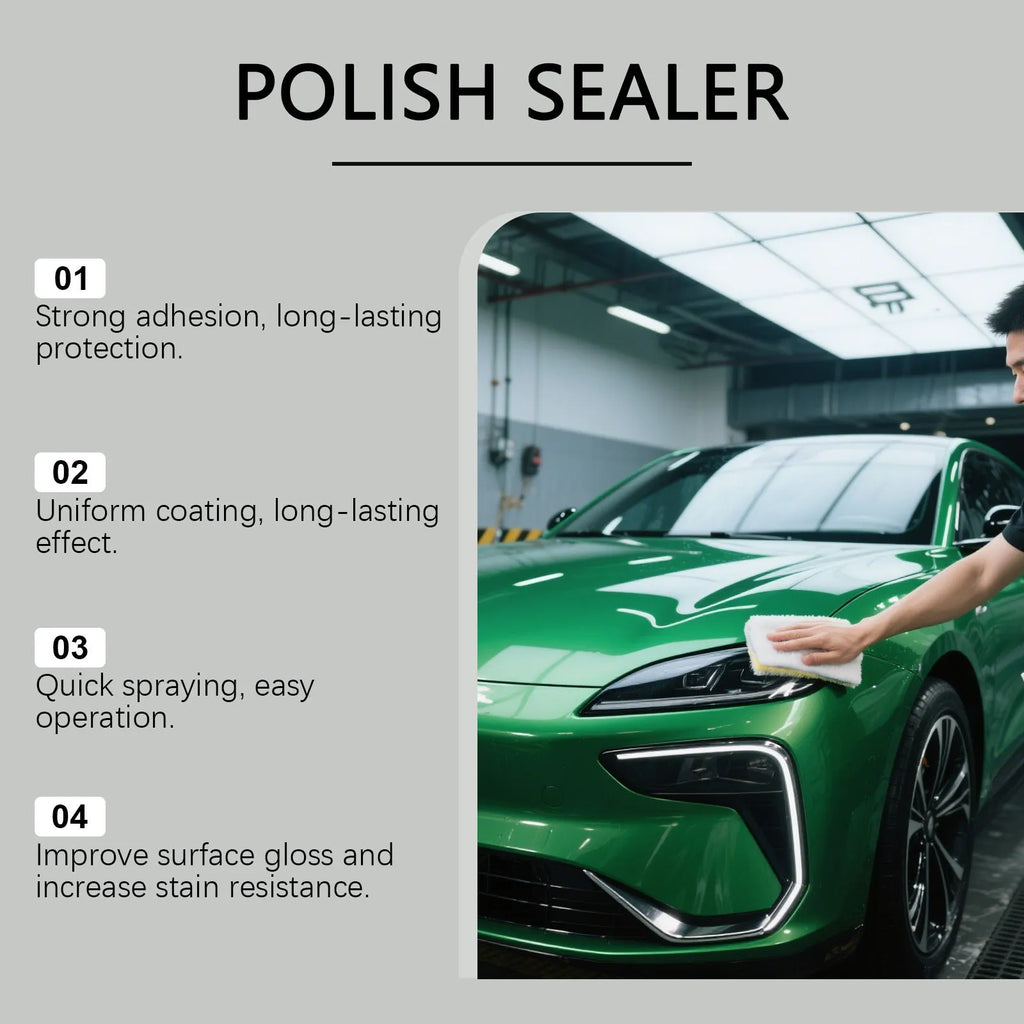 Ceramic coating spray bottle 120ml for vehicle paint protection with polytetrafluoroethylene formulation