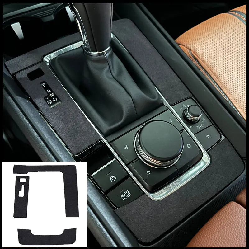 Atz modified vehicle steering wheel decorative sticker set showing aluminum alloy hollow button styles in brushed red, silver, and blue finishes