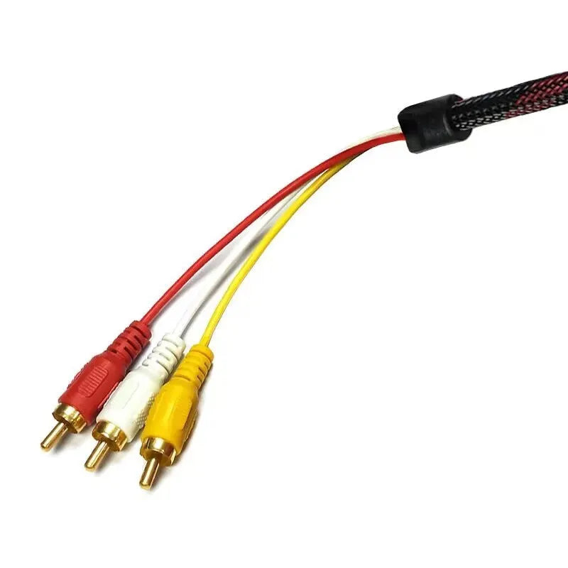 HDMI to AV15 M 1.5 metre conversion cable with alloy connectors