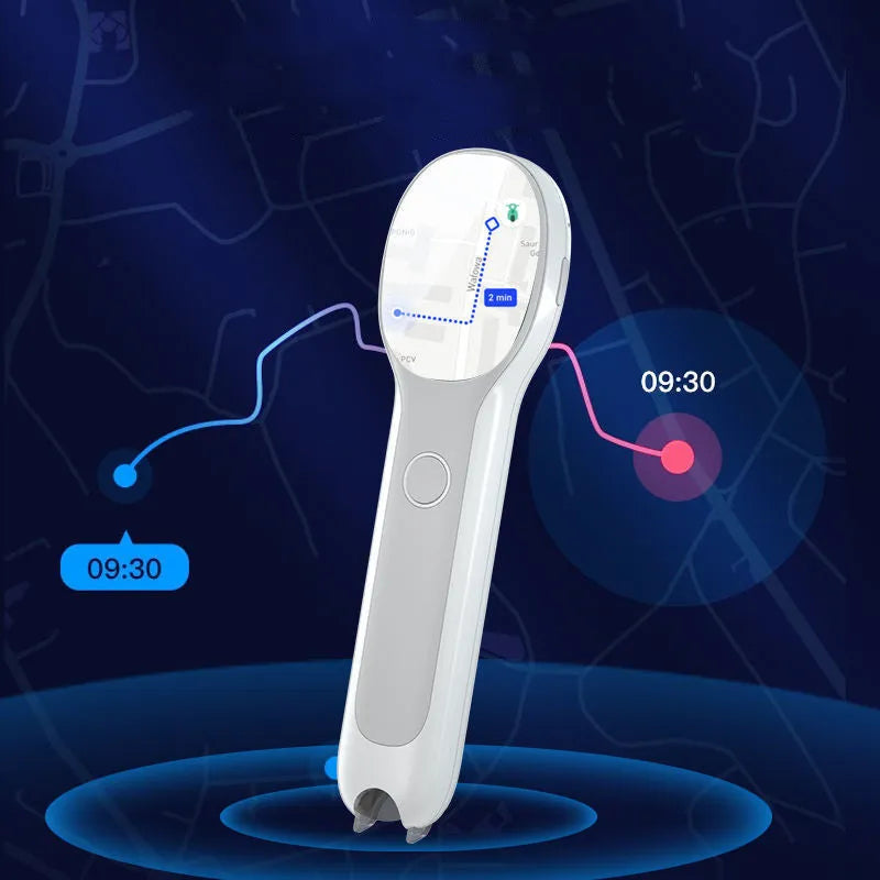 White universal reading pen English learning device with USB cable