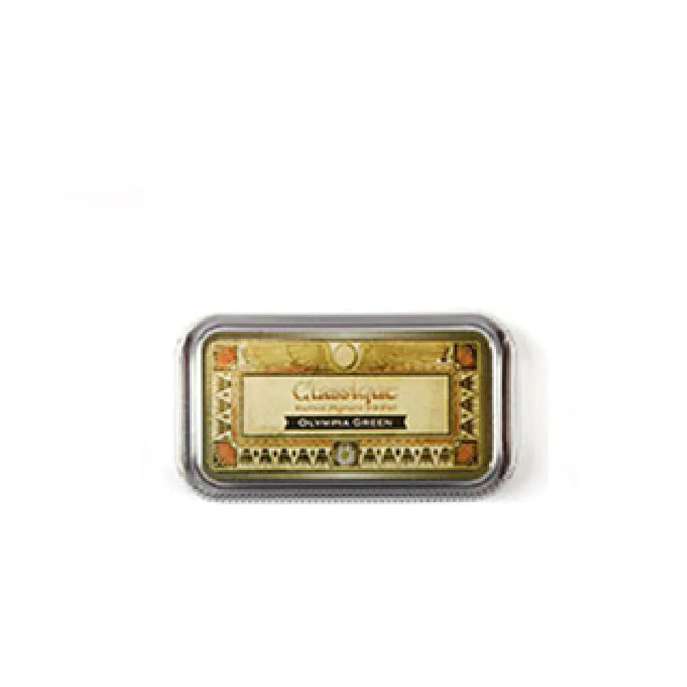 Rectangular oily stamp pad ink measuring 0.3x5.7x1.7cm in five colour options for DIY rubber stamps