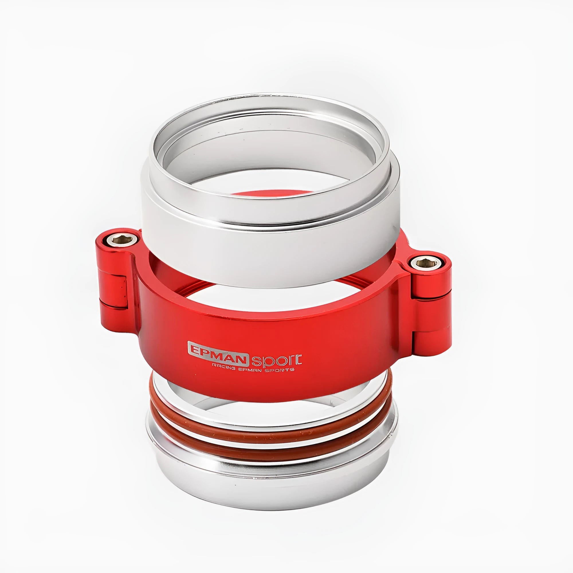 Aluminium fixed movement clamp for car exhaust modification in three colour options