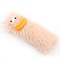 Soft plush interactive cat toy with crinkle sound and catnip filling for indoor play