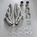 Silver 304 stainless steel modified exhaust manifold banana set for Chevrolet LS engines