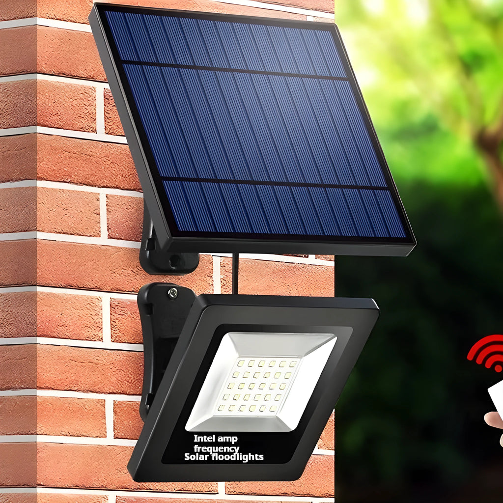 Outdoor solar-powered garden light with waterproof IP65 rating for courtyard and patio illumination