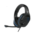 MH86 black and white wired USB gaming headset with microphone and 50mm drivers