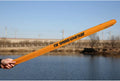 Brown telescopic fishing rod bag for storage of rods up to 150cm long