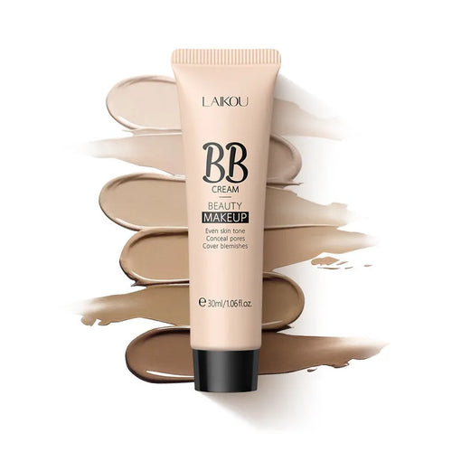 Natural Makeup Hose BB Cream 30ml tube with nine skin tone shade options showing concealer properties