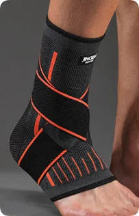 Sports ankle support in black, green or orange for basketball, running and outdoor activities
