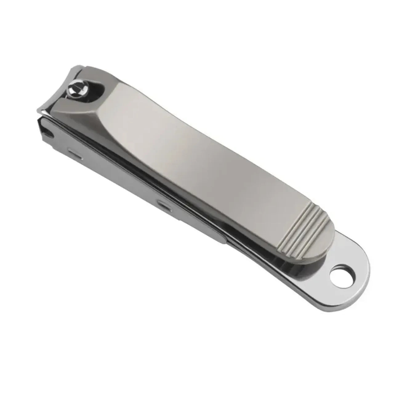 Portable fingernail maintenance kit with plastic and stainless steel tools including pliers and tongs