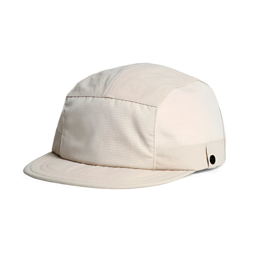 Polyester dome crown sun hat in multiple colours, sized M for 56-58cm head circumference.