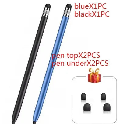 Metal touch screen pen for tablets and mobile phones in multiple colour options