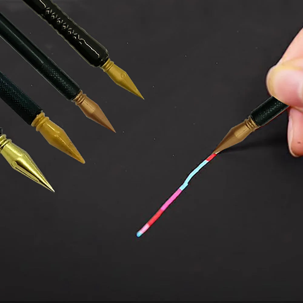 PS plastic scratch art pen for children's drawing tools with ergonomic design