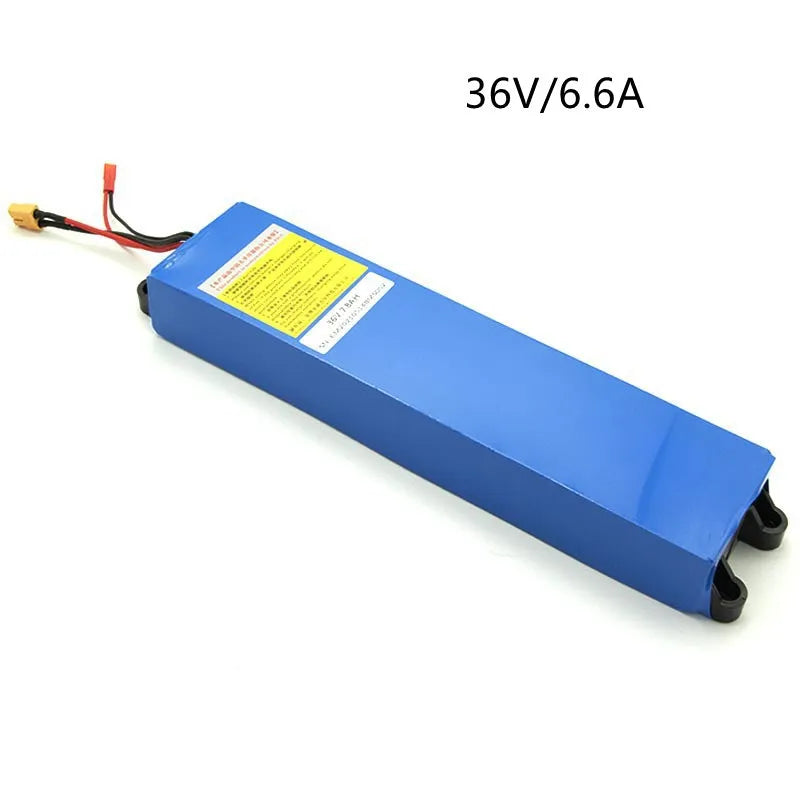 36V electric scooter lithium battery replacement pack with capacity options