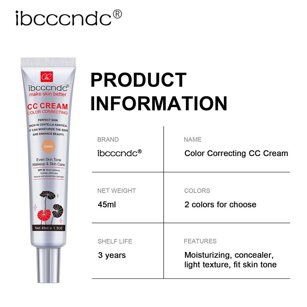 Erborian CC Cream tube with Centella Asiatica for colour correcting and skin protection