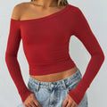 Women's solid colour knitted cardigan with slim fit and long sleeves in black, brown or red
