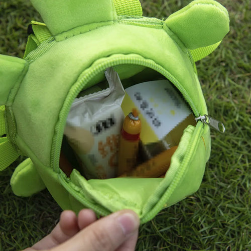 Cartoon turtle shape dog backpack with harness vest in four colour options