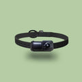 Black Wi-Fi camera neckband wireless recorder with compact design showing TYPE-C port