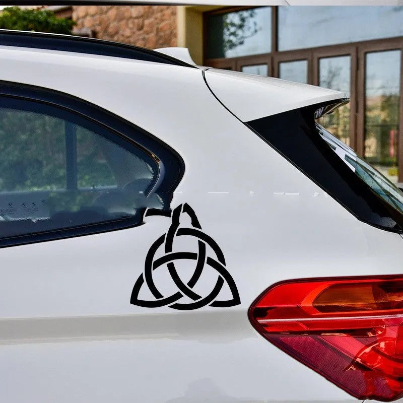 Waterproof automobile decal sticker for car body decoration in black white or laser colours