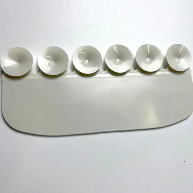 White PVC toilet urine blocking board for children's toilet training and splash prevention