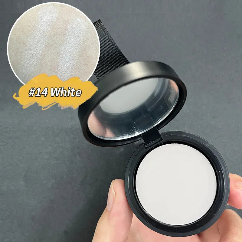 Hairline powder for shadow repair and skin tone correction in 14 colour shades