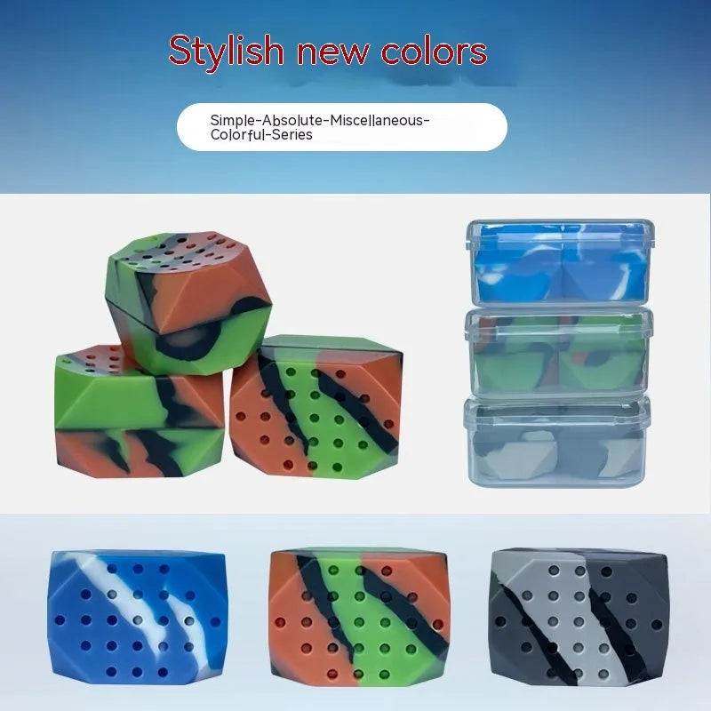 Camouflage silicone facial muscle fitness balls for masseter exercise and jaw tightening training
