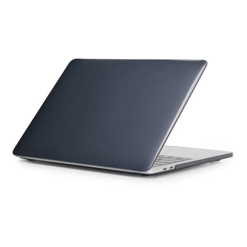 Transparent and black PC protective shell cases for MacBook Pro 14.2-inch and 16.2-inch laptops