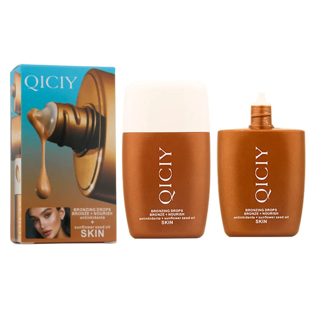 30ml contouring liquid bottle for face and body brightening with four shade options
