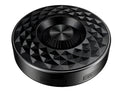 Portable Bluetooth sound box wireless speaker in black, orange, and silvery white colours