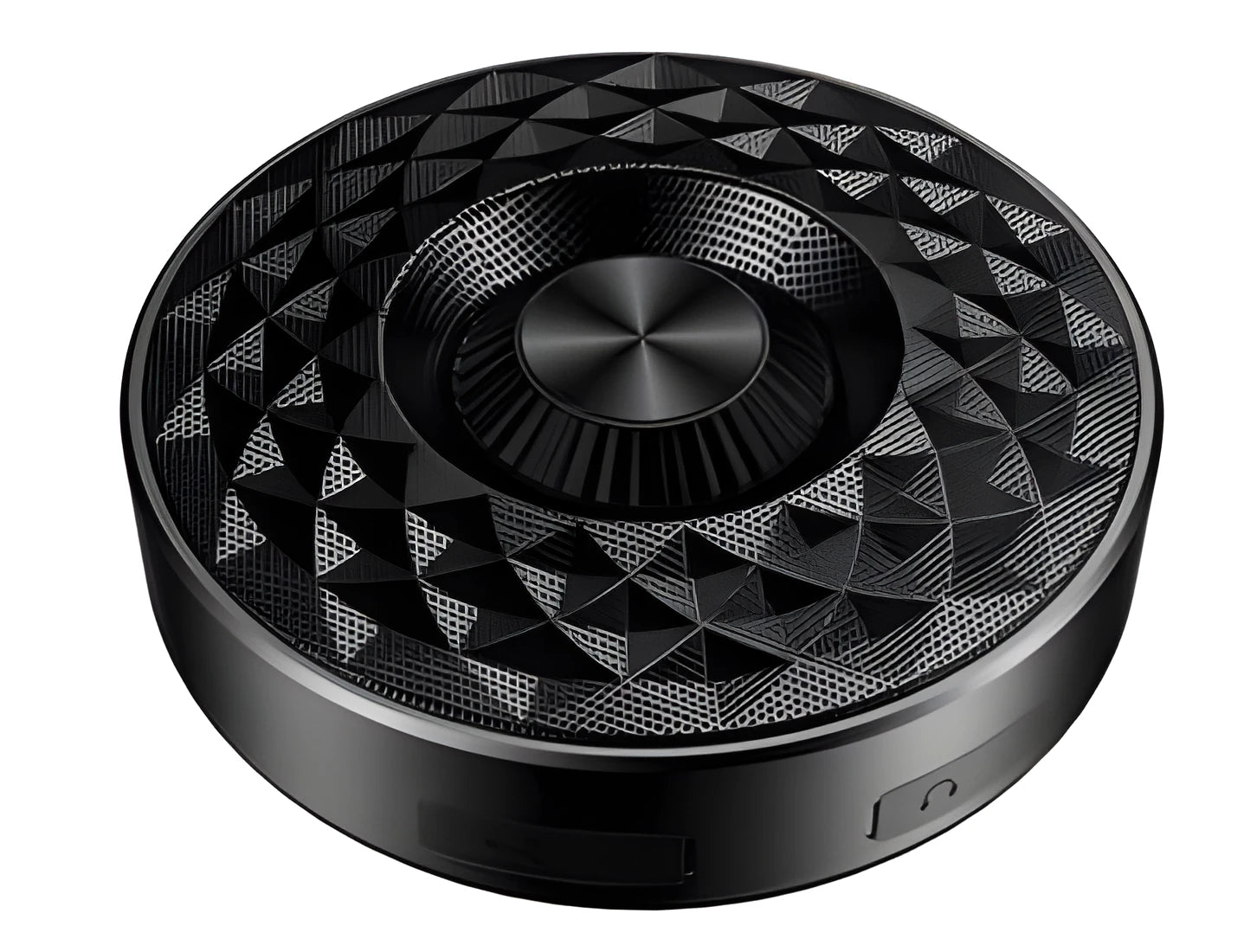 Portable Bluetooth sound box wireless speaker in black, orange, and silvery white colours