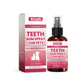 118ml pet teeth gum spray bottle with mint leaf extract and vitamin B1 for dog and cat dental care