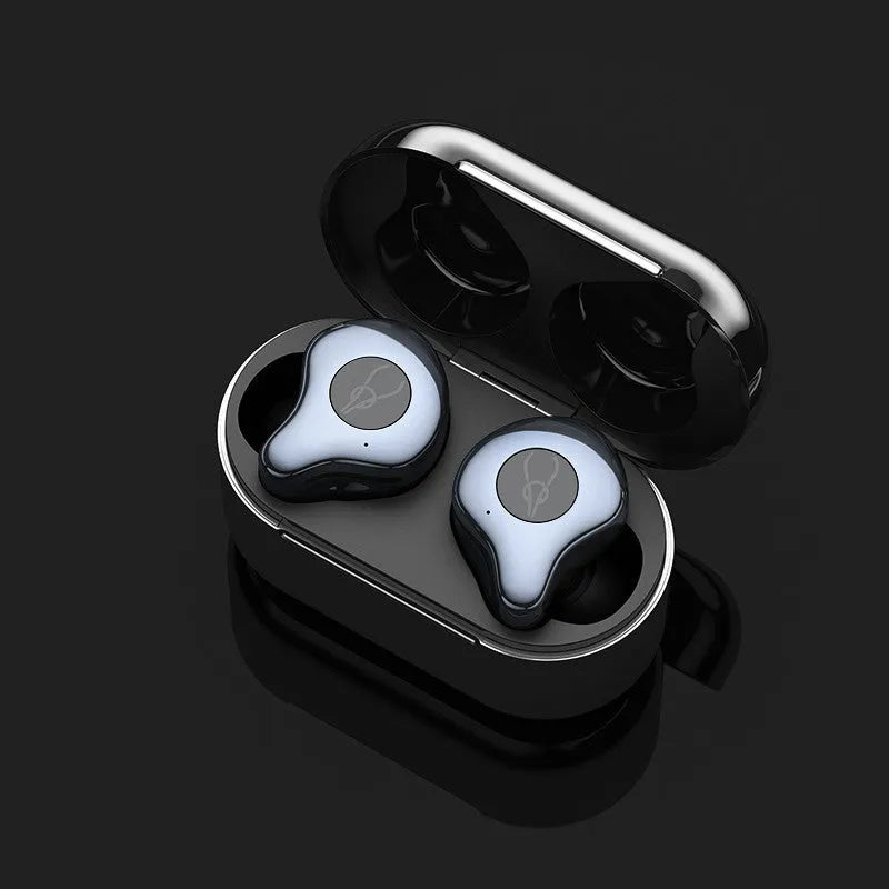TWS wireless Bluetooth headset in a selection of six colours with a TYPE-C charging case.