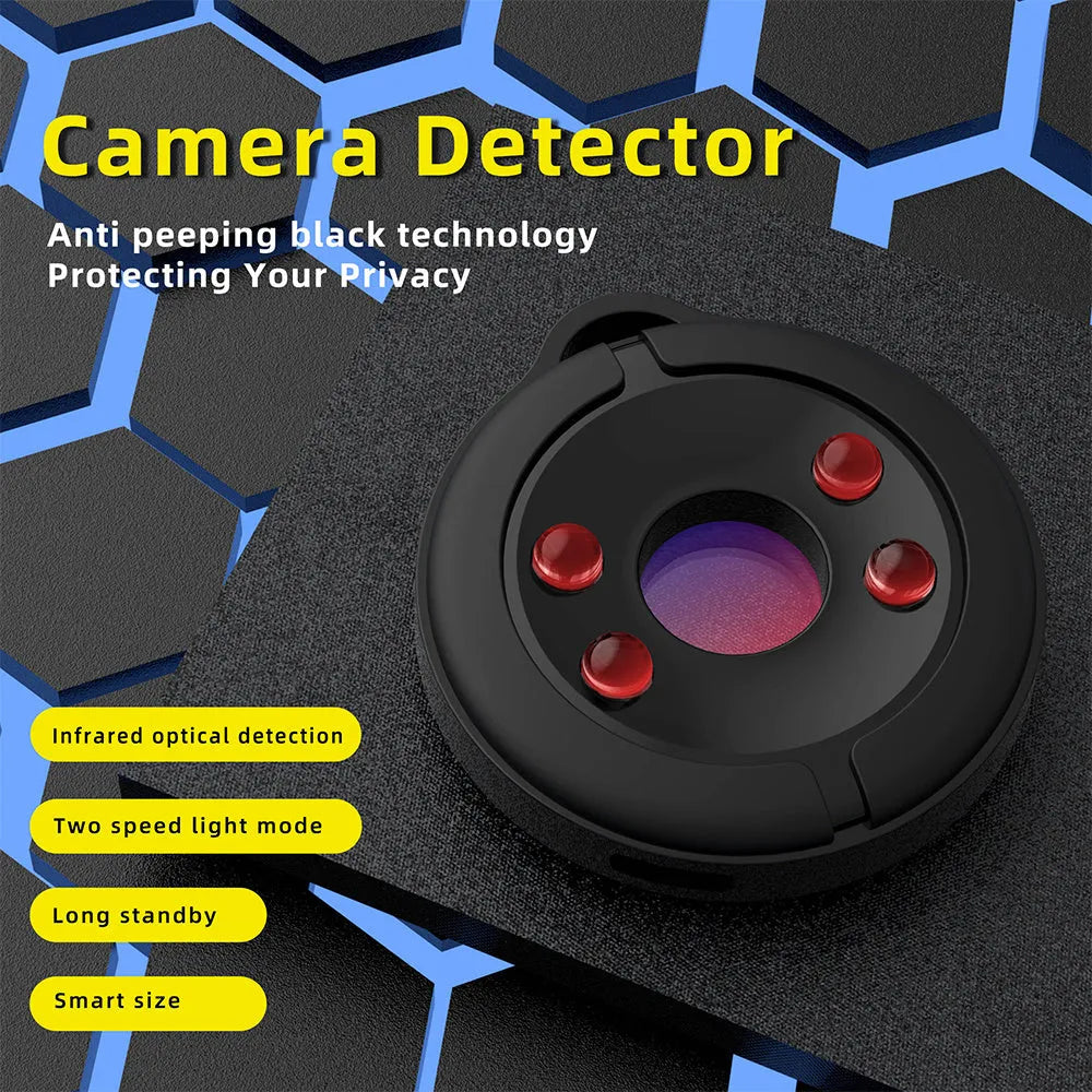 Black S600 compact infrared camera detector for 5-metre long-range privacy scanning.