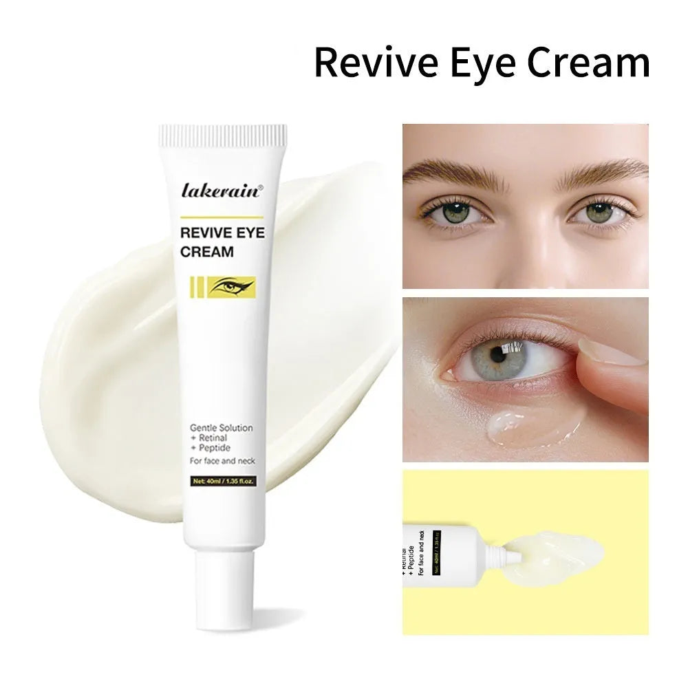 40ml retinol eye cream jar for dark circles and fine lines treatment