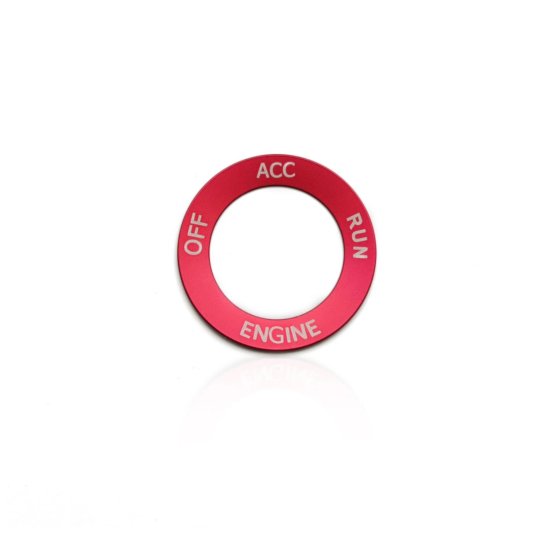 Aluminium alloy decorative ring for Dodge Grand Cherokee Challenger air conditioning knob.