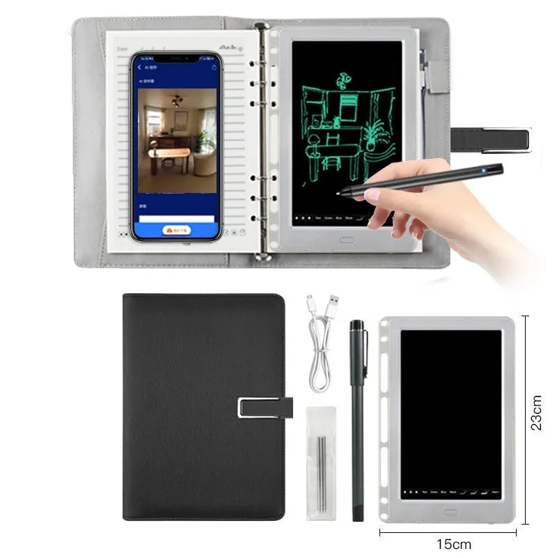 85-inch electronic writing pad with stitching appearance, smart pen and USB charging cable