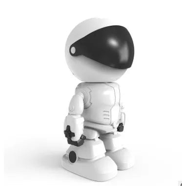 1080P WiFi IP security camera with night vision, rotatable head, and two-way audio for indoor home monitoring