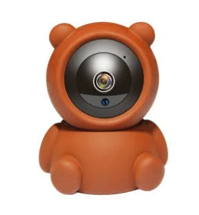 Bear 1080P WiFi security camera with auto-tracking and infrared night vision for home monitoring