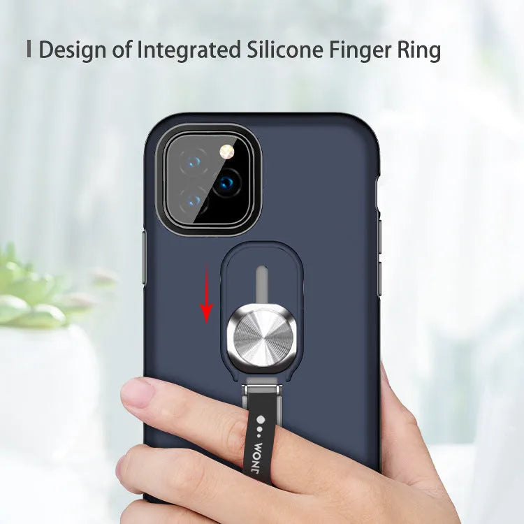 Floot luxury fashion phone case for Apple iPhone models with shockproof protection in black