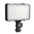 Shenniu M150 ultra-thin silver LED video light for mobile phone and camera mounting
