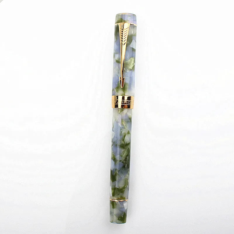 Deep Bath Green metal ballpoint pen with choice of 0.5mm, 0.7mm, or 1.0mm tip.