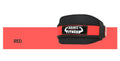 Nylon fitness weightlifting waistband for adults in Black, Red or Yellow colours