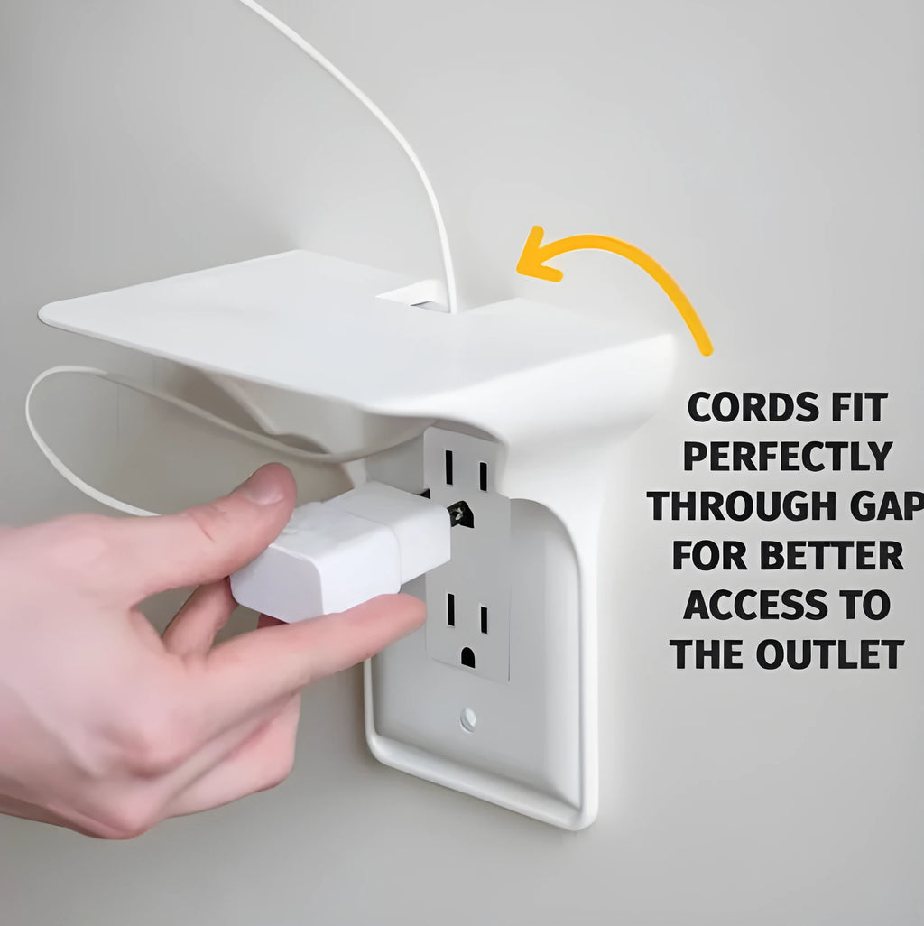 White plastic socket organiser tray for garage and toolbox storage.