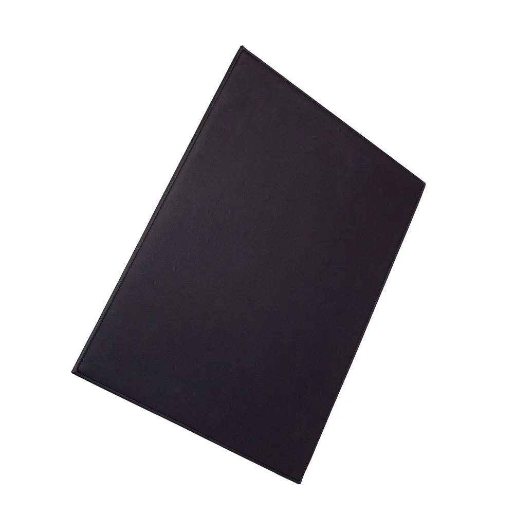 Heat-insulating anti-radiation printing tablet pad 70x30cm in black colour on desk